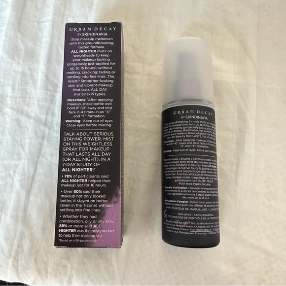 BNIB Urban Decay All Nighter Make-up Setting Spray - Picture 2 of 2